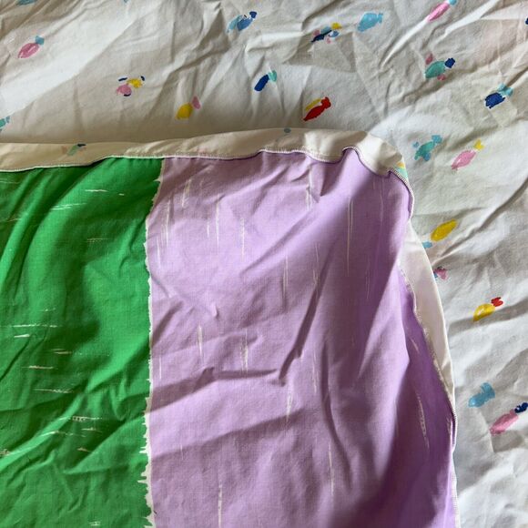 Ken‎ Done Duvet Doona Cover 80s 90s Queen Size Parrots & Fish Colorful Tropical - Picture 14 of 14